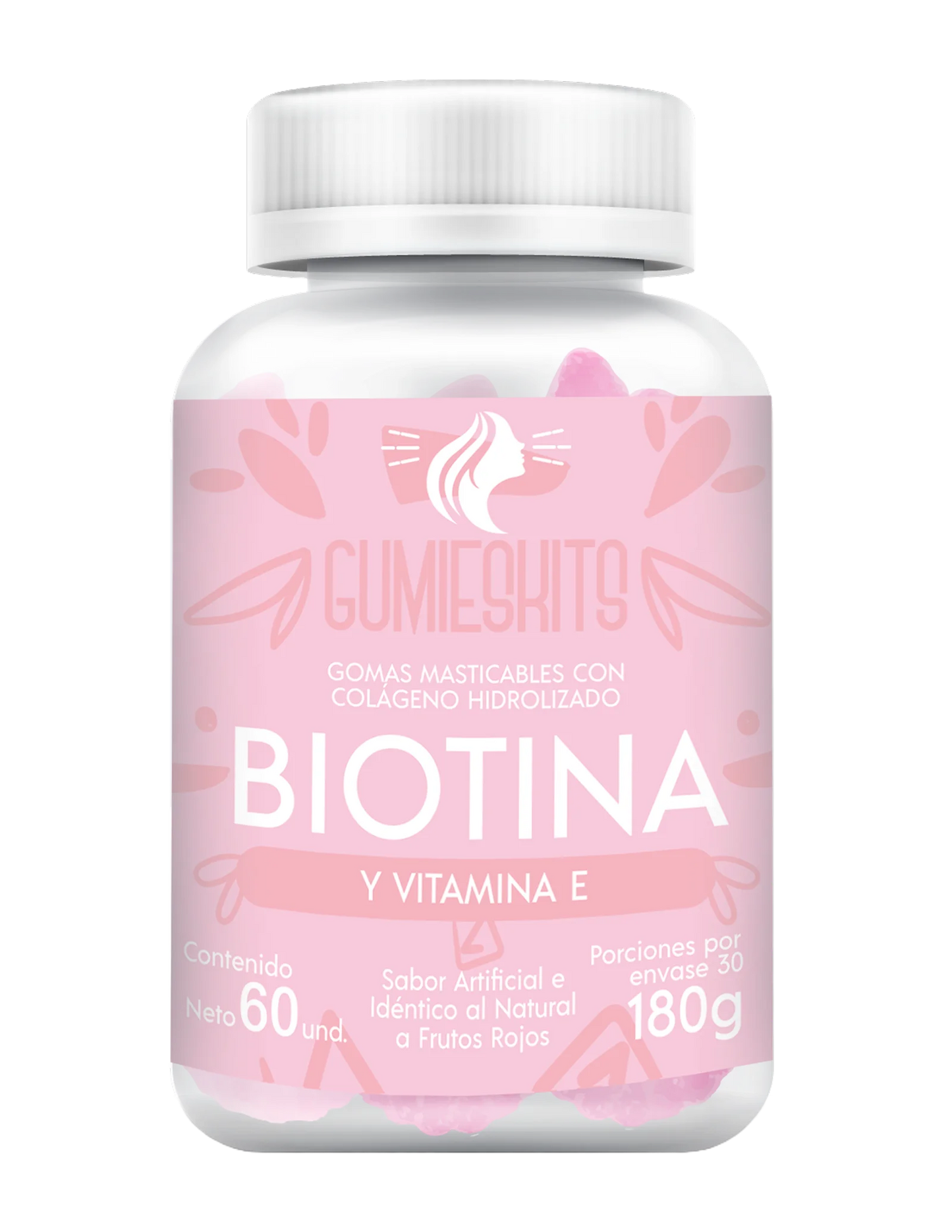 Gomitas Biotina + Vitamina E – Cabello, Uñas y Piel